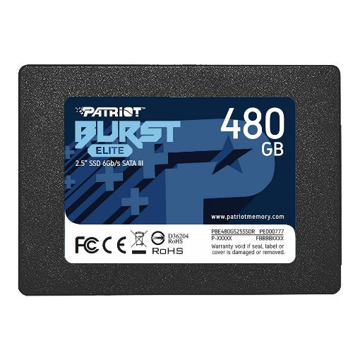 Εικόνα της Δίσκος SSD Patriot Burst Elite 480GB 2.5" SATA III PBE480GS25SSDR