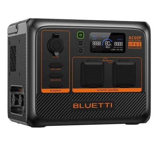 Εικόνα της Portable Power Station Bluetti Premium AC60P Expandable (504Wh) P-AC60P-EU-GY-BL-010