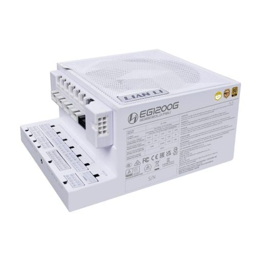 Εικόνα της Τροφοδοτικό Lian Li Edge 1200W Fully Modular 80 Plus Gold White (with USB Hub) G9P.EG1200G.WH00.EU