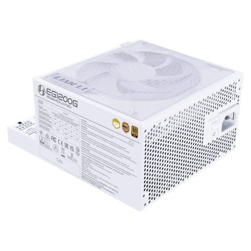 Εικόνα της Τροφοδοτικό Lian Li Edge 1200W Fully Modular 80 Plus Gold White (with USB Hub) G9P.EG1200G.WH00.EU