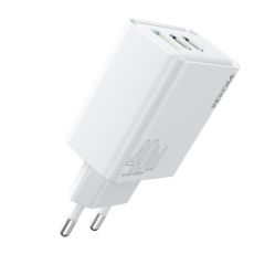 Εικόνα της Φορτιστής WK USB-A & 2x USB-C PD 40W White WP-U63