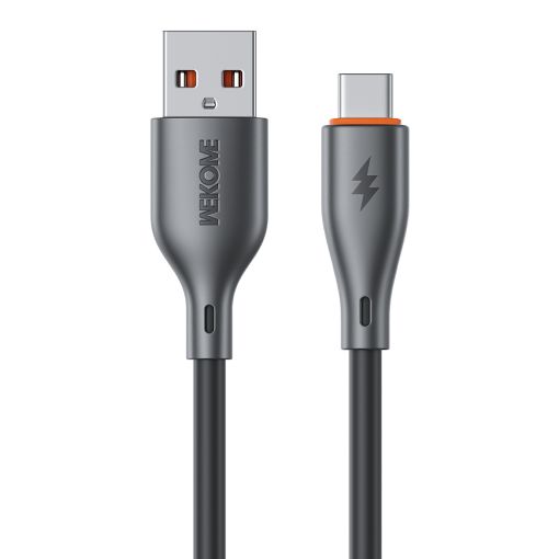 Εικόνα της Καλώδιο WK USB-A to USB-C PD 66W 1m Black WDC-67a