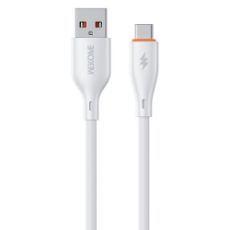 Εικόνα της Καλώδιο WK USB-A to USB-C PD 66W 1m White WDC-67a