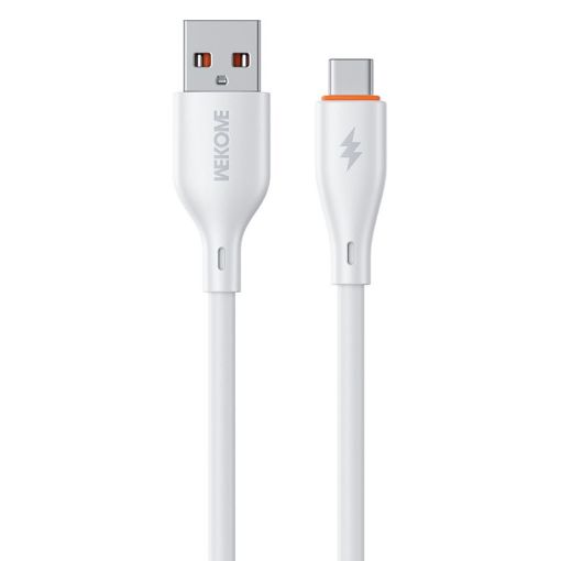 Εικόνα της Καλώδιο WK USB-A to USB-C PD 66W 1m White WDC-67a