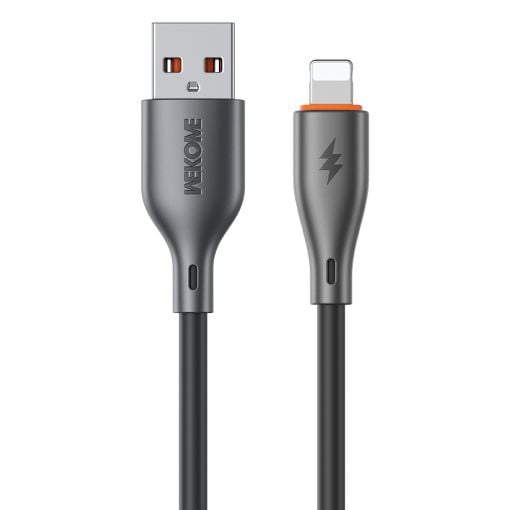Εικόνα της Καλώδιο WK USB-A to Lightning 12W 1m Black WDC-67i