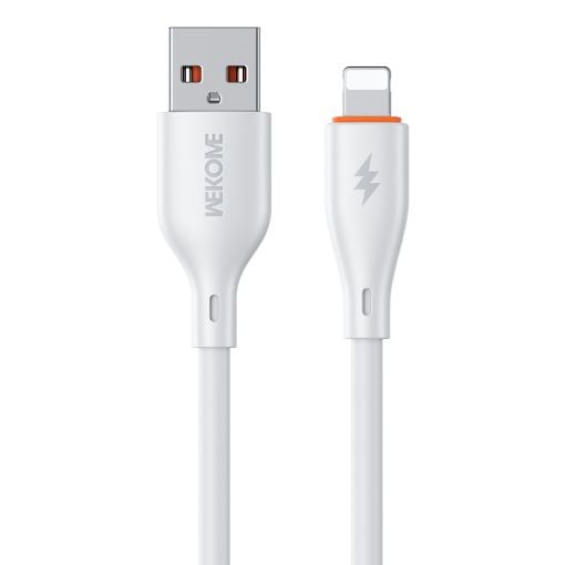 Εικόνα της Καλώδιο WK USB-A to Lightning 12W 1m White WDC-67i