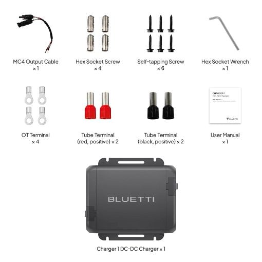 Εικόνα της Φορτιστής Bluetti Alternator Charger 1 με Καλώδιο DC Input