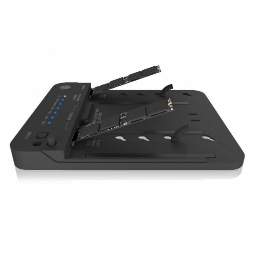 Εικόνα της RaidSonic Icy Box Θήκη Σκληρού Δίσκου  2.5"/ 3.5" SATA & M.2 NVMe USB-C 3.2 IB-2913MCL-C31