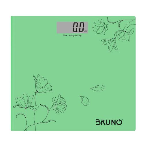 Εικόνα της Ψηφιακή Ζυγαριά Μπάνιου Bruno 180kg Green BRN-0054