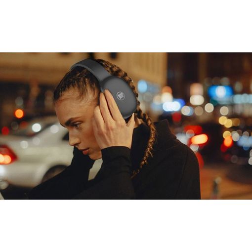 Εικόνα της Headset Lamtech Foldable High Fidelity Bluetooth Black LAM113003