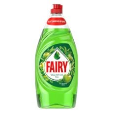 Εικόνα της Υγρό Πιάτων Fairy Clean & Fresh Μήλο 900ml