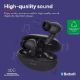 Εικόνα της True Wireless Earbuds Trust Yavi ENC Black 25296