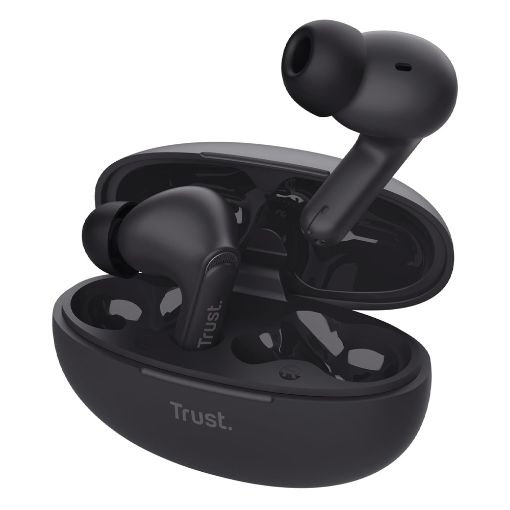 Εικόνα της True Wireless Earbuds Trust Yavi ENC Black 25296