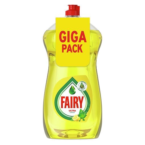 Εικόνα της Υγρό Πιάτων Fairy Ultra Λεμόνι 1450ml