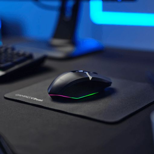 Εικόνα της Ποντίκι Trust GXT 112 Wireless Illuminated Black + Mousepad 25070