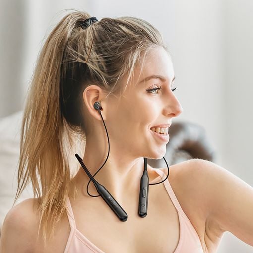 Εικόνα της Earphones Lamtech Sports Bluetooth Black LAM111757
