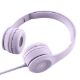 Εικόνα της Headset Lamtech Extra Bass Stereo Purple LAM113737