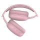 Εικόνα της Headset Lamtech Foldable High Fidelity Bluetooth Pink LAM113010