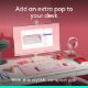 Εικόνα της Πληκτρολόγιο-Ποντίκι Logitech Pop Icon Combo Bluetooth Rose/Off White 920-013113