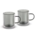 Εικόνα της Σετ Φλιτζάνια Lamart Vaso Tea 350ml Διαφανή/Μαύρα 2 τμχ LT9121