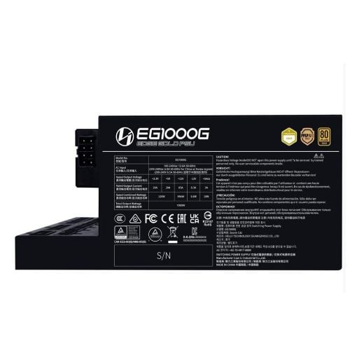Εικόνα της Τροφοδοτικό Lian Li Edge 1000W Fully Modular 80 Plus Gold Black (with USB HUB) G9P.EG1000G.BH00.EU