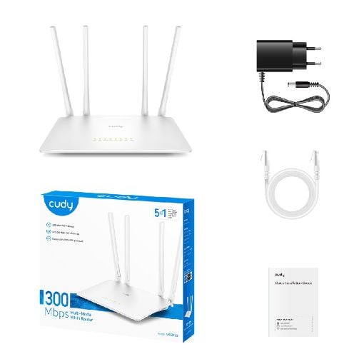 Εικόνα της Router Cudy WR300S 5-in-1 v1.0 Wi-Fi 4 N300