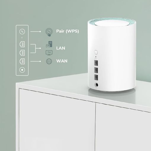 Εικόνα της Access Point Cudy M1500 Whole Home Mesh WiFi 6 System AX1500 Gigabit Ethernet (2-Pack)