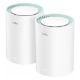 Εικόνα της Access Point Cudy M1500 Whole Home Mesh WiFi 6 System AX1500 Gigabit Ethernet (2-Pack)