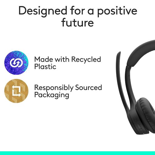 Εικόνα της Headset Logitech Zone 305 UC Wireless Black 981-001453