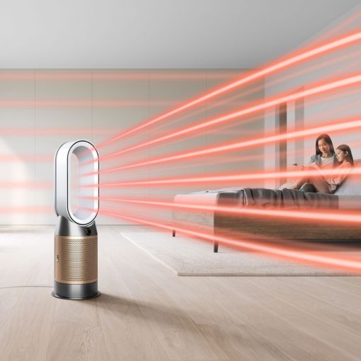 Εικόνα της Καθαριστής Aέρα Dyson HP12 Purifier Hot+Cool HP2 De-NOx White/Gold 546327-01
