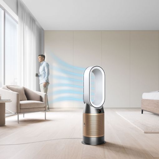 Εικόνα της Καθαριστής Aέρα Dyson HP12 Purifier Hot+Cool HP2 De-NOx White/Gold 546327-01