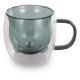 Εικόνα της Σετ Κούπες Lamart Vaso Γυάλινες 250ml Διάφανες/Πράσινες 2 τμχ LT9127