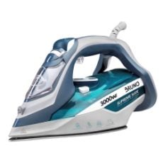 Εικόνα της Σίδερο Ατμού Bruno Supreme Slide 3000W Λευκό/Γαλάζιο BRN-0146