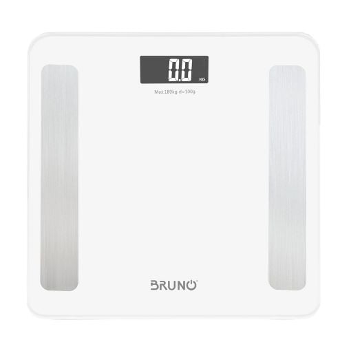Εικόνα της Ψηφιακή Ζυγαριά Μπάνιου Bruno Smart 180kg White BRN-0058