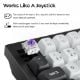 Εικόνα της Πληκτρολόγιο Keychron Q6 HE QMK Full Wireless RGB Hot-Swappable Magnetic Nebula Switches (US) Carbon Black Q6H-M1