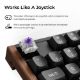 Εικόνα της Πληκτρολόγιο Keychron K10 HE Full Wireless RGB Hot-Swappable Magnetic Nebula Switches (US) Special Edition Black K10H-F1