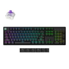 Εικόνα της Πληκτρολόγιο Keychron K10 HE Full Wireless RGB Hot-Swappable Magnetic Nebula Switches (US) Black K10H-J1