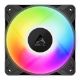 Εικόνα της Case Fan Arctic P12 Pro A-RGB PWM 120mm Black (3-Pack) ACFAN00310A