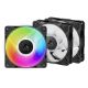 Εικόνα της Case Fan Arctic P12 Pro A-RGB PWM 120mm Black (3-Pack) ACFAN00310A