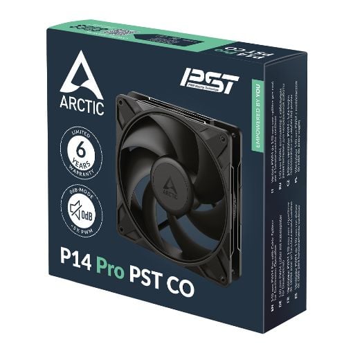 Εικόνα της Case Fan Arctic P14 Pro PST CO PWM 140mm Black ACFAN00316A