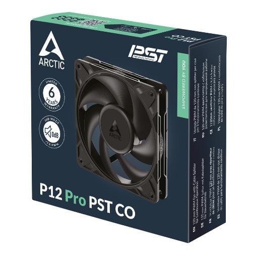 Εικόνα της Case Fan Arctic P12 Pro PST CO PWM 120mm Black ACFAN00312A
