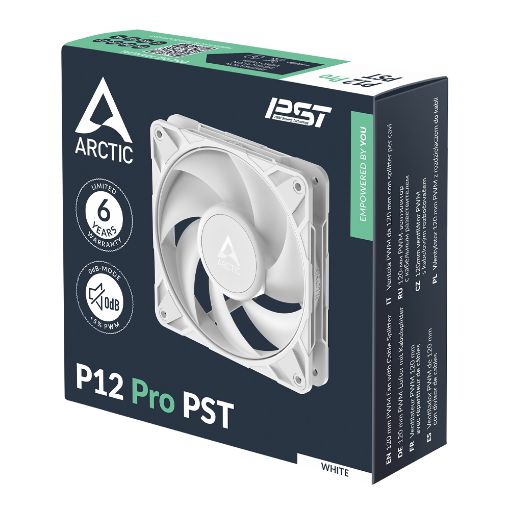 Εικόνα της Case Fan Arctic P12 Pro PST PWM 120mm White ACFAN00308A