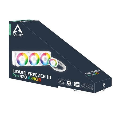 Εικόνα της Arctic Liquid Freezer III Pro 420mm A-RGB White ACFRE00189A
