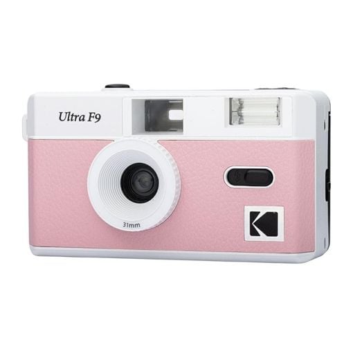 Εικόνα της Kodak Ultra F9 35mm Retro Film Camera Baby Pink Pearl