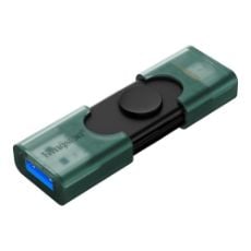 Εικόνα της Kingston DataTraveler Duo USB-A/USB-C 3.2 Gen1 128GB Green/Black DTDEG2/128GB