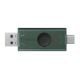 Εικόνα της Kingston DataTraveler Duo USB-A/USB-C 3.2 Gen1 256GB Green/Black DTDEG2/256GB