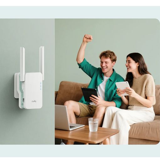 Εικόνα της Range Extender Cudy RE1500 Mesh Wi-Fi 6 AX1500 Dual-Band