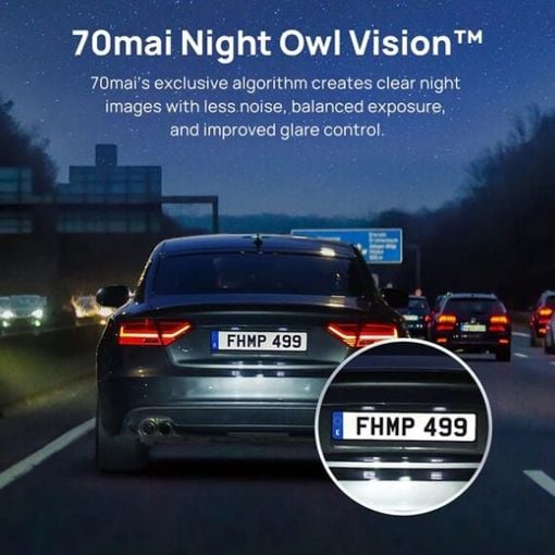 Εικόνα της Κάμερα DVR Αυτοκινήτου 70mai A200 Black