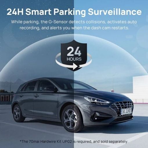 Εικόνα της Κάμερα DVR Αυτοκινήτου 70mai A200 Black