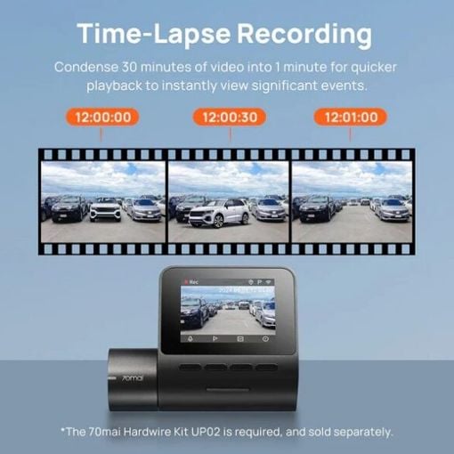 Εικόνα της Κάμερα DVR Αυτοκινήτου 70mai A200 Black